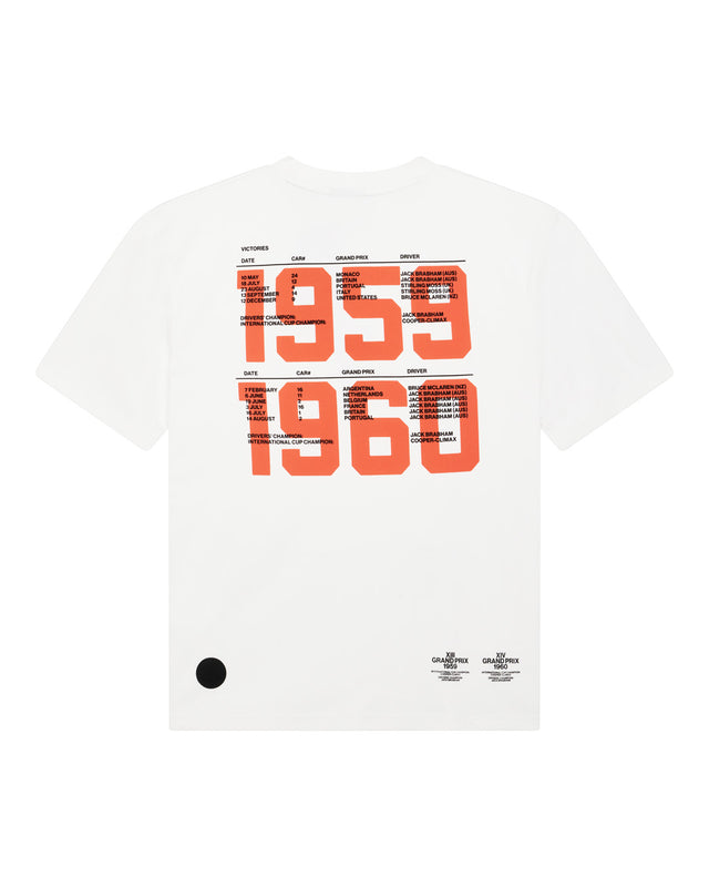 GRAND PRIX TEE - VINTAGE WHITE