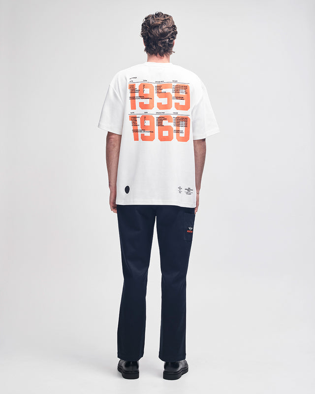 GRAND PRIX TEE - VINTAGE WHITE