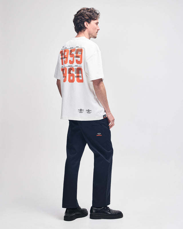 GRAND PRIX TEE - VINTAGE WHITE