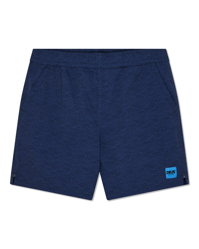 SERVICE SWIM SHORT 3 NP - INDIGO NIHON