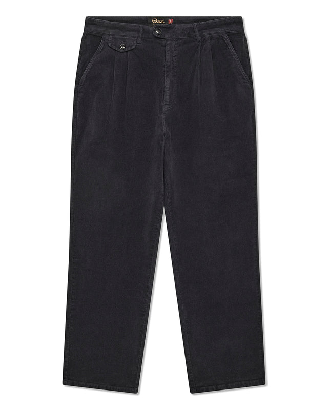 MALVO CORD PANT - BLACK