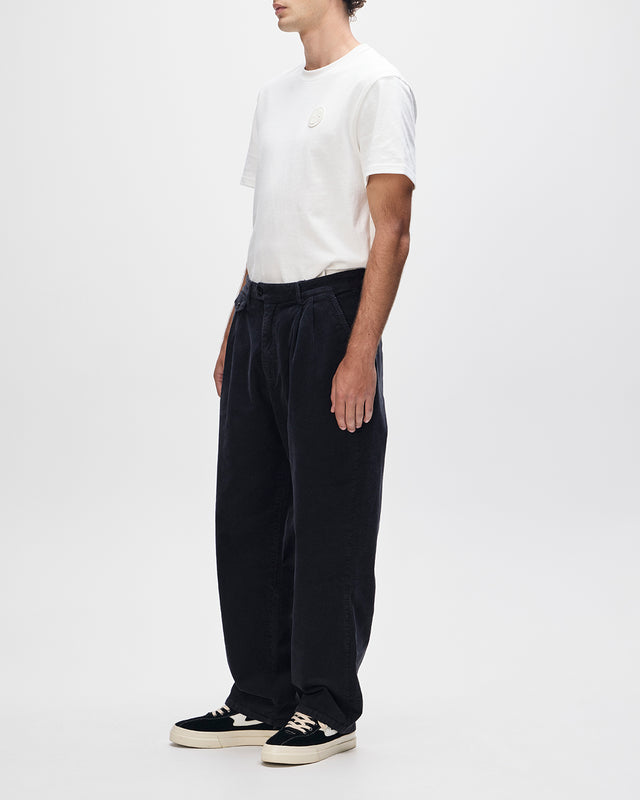 MALVO CORD PANT - BLACK