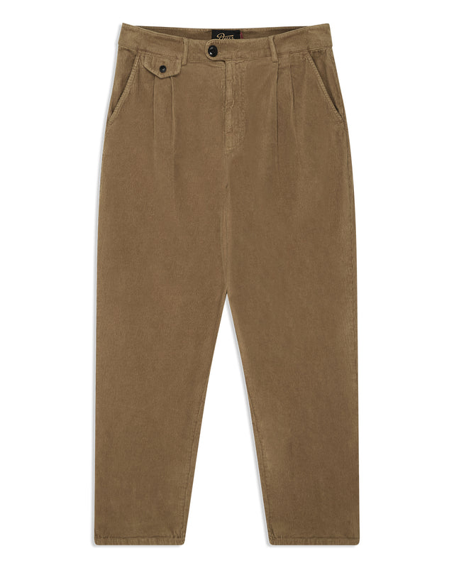 MALVO CORD PANT - BRONZE BROWN