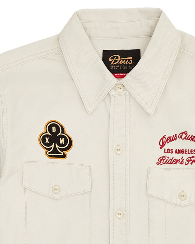 PICKLOCK SHIRT - NATURAL