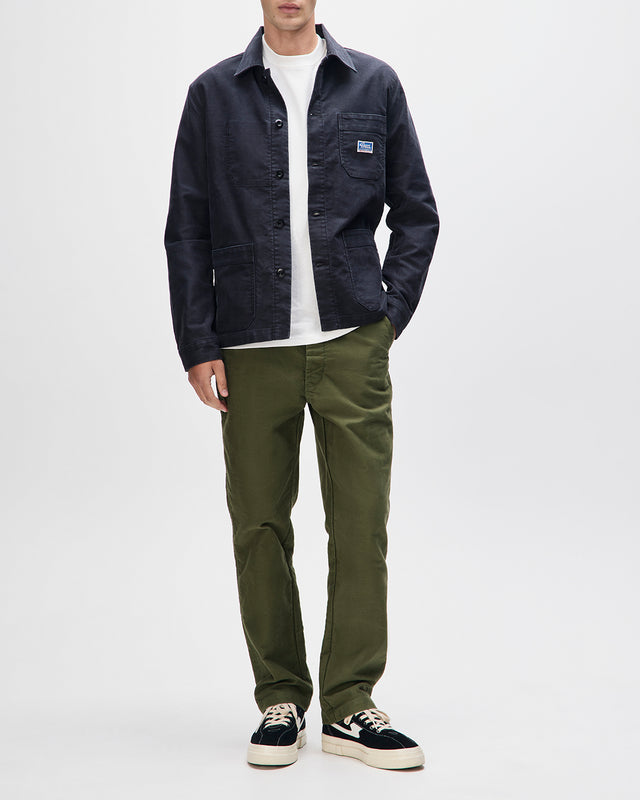 SPEEDSHOP CHORE JACKET - BLACK