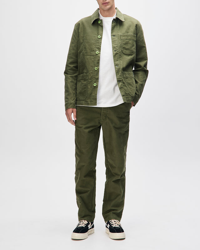 SPEEDSHOP CHORE JACKET - CYPRESS GREEN