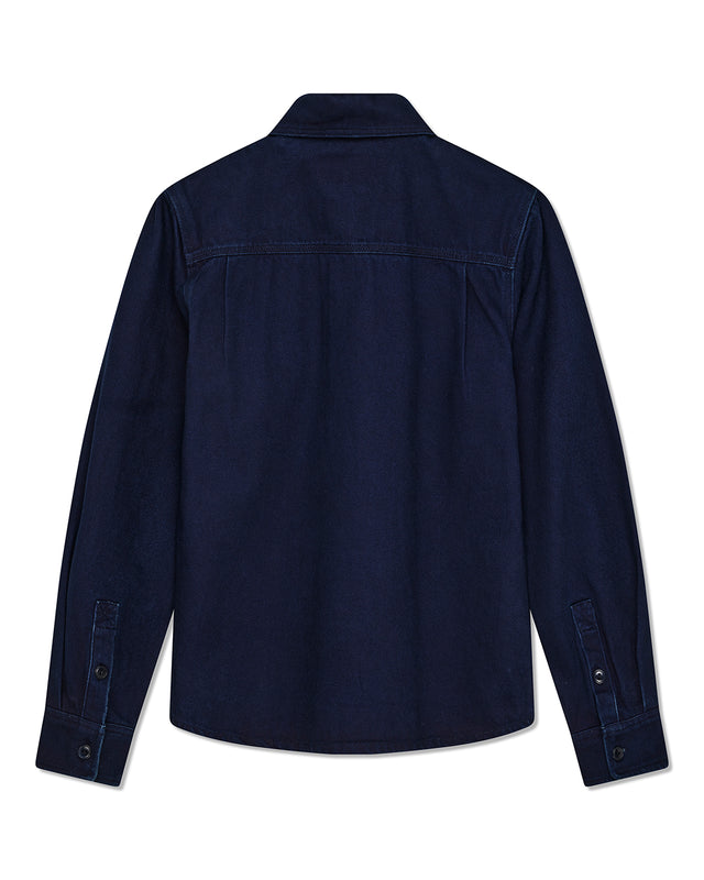 VACAY OVERDYE SHIRT - INDIGO