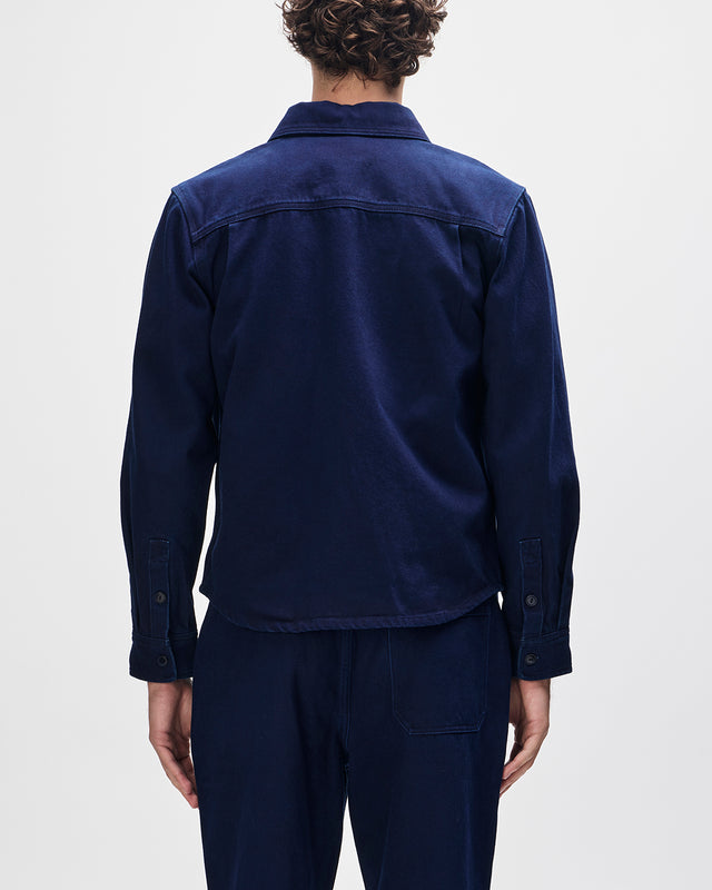 VACAY OVERDYE SHIRT - INDIGO