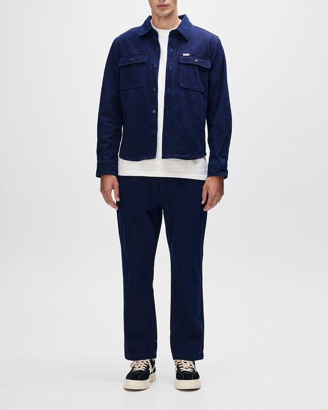 VACAY OVERDYE SHIRT - INDIGO