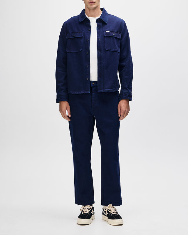 VACAY OVERDYE SHIRT - INDIGO