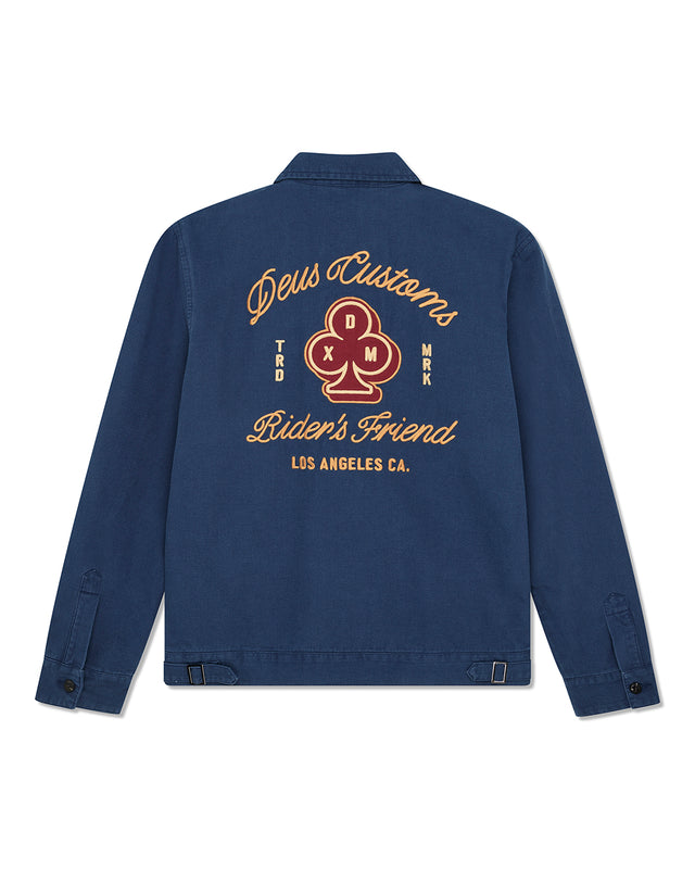 BASTO CLUB JACKET - NAVY
