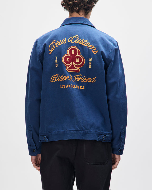 BASTO CLUB JACKET - NAVY