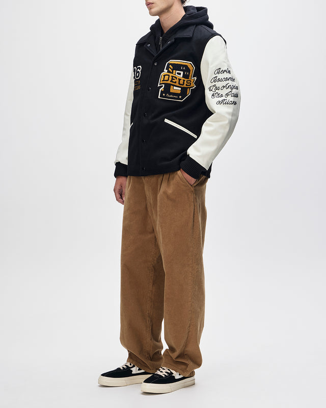 SOURMUG COACH JACKET - BLACK