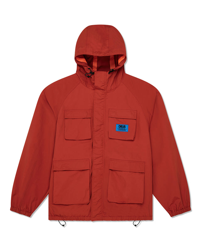 DAWNY WATERPROOF ANORAK - TERRACOTTA