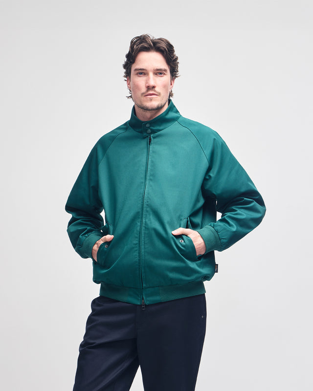 MINI HARRINGTON JACKET - RACE GREEN