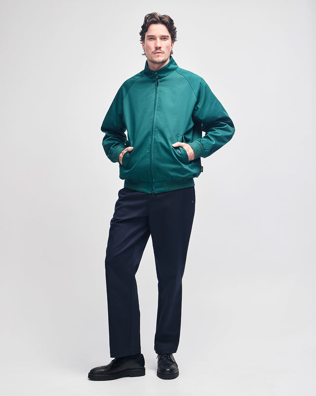 MINI HARRINGTON JACKET - RACE GREEN