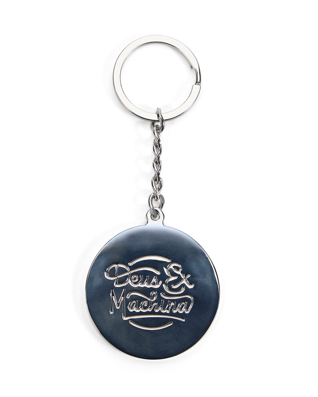 RIDERS FRIEND KEYRING - SILVER