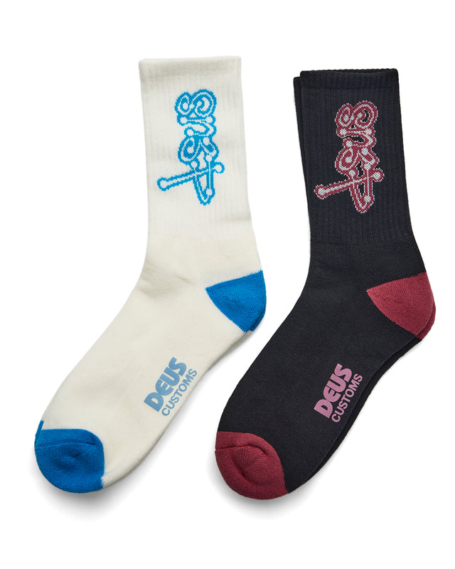 SENTIENT SOCK 2 PACK - MULTI