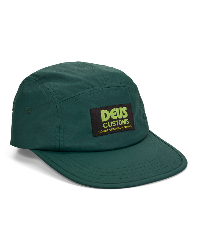 CLEMENT 5 PANEL CAP - HUNTER GREEN