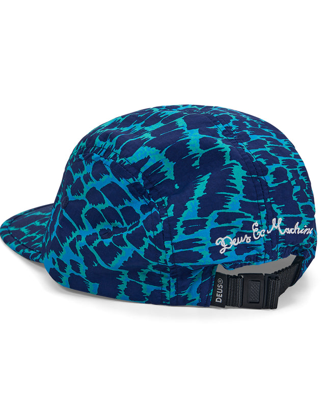 CLEMENT 5 PANEL CAP - WAVE RIDE BLUE
