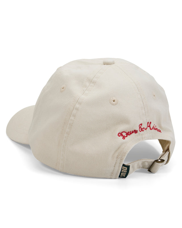 DEEP CUT DAD CAP - WHITE