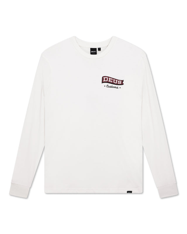 MOMENTO LS TEE - VINTAGE WHITE