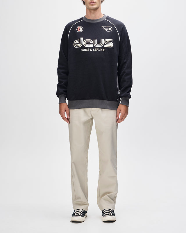 POWER SHIFT CREW - BLACK