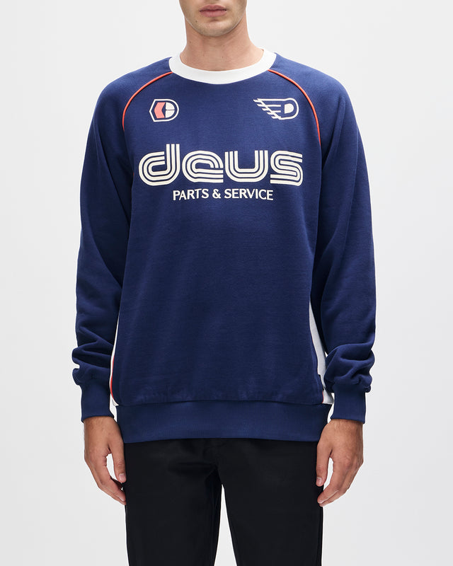 POWER SHIFT CREW - ESTATE BLUE