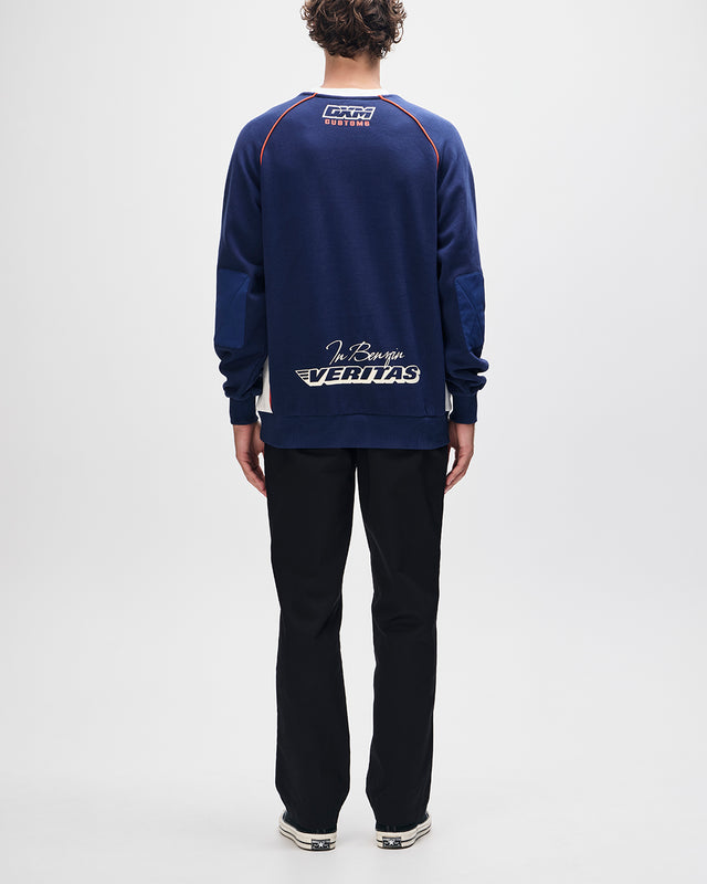 POWER SHIFT CREW - ESTATE BLUE