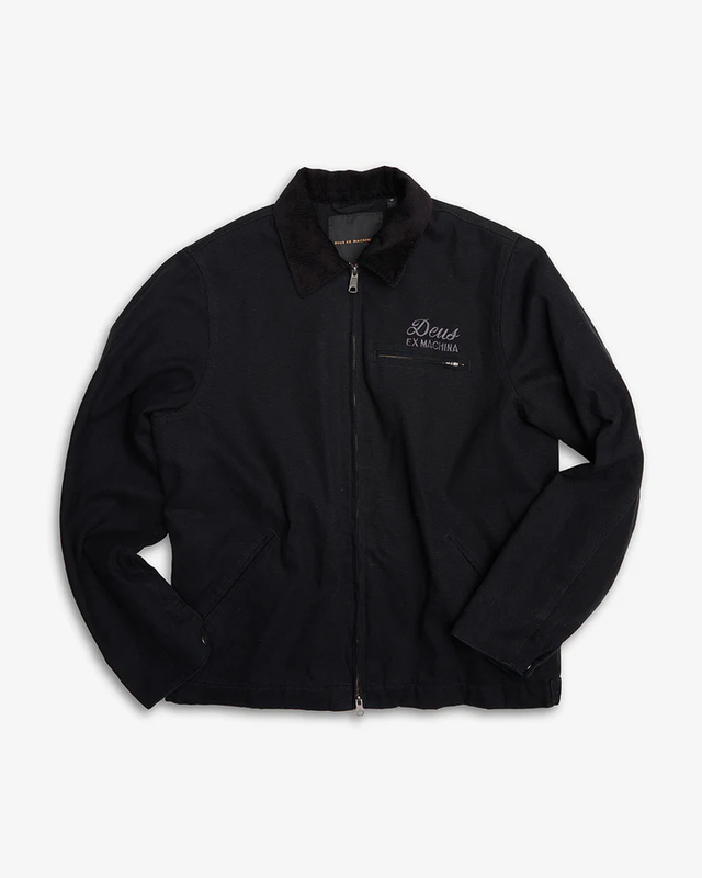 ADDRESS WORKWEAR JACKET - BLACK