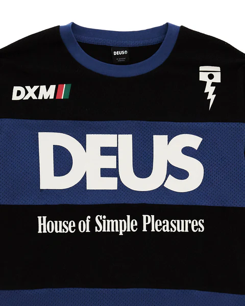 VILANDER MOTO JERSEY - MECHANIC BLUE COMBO