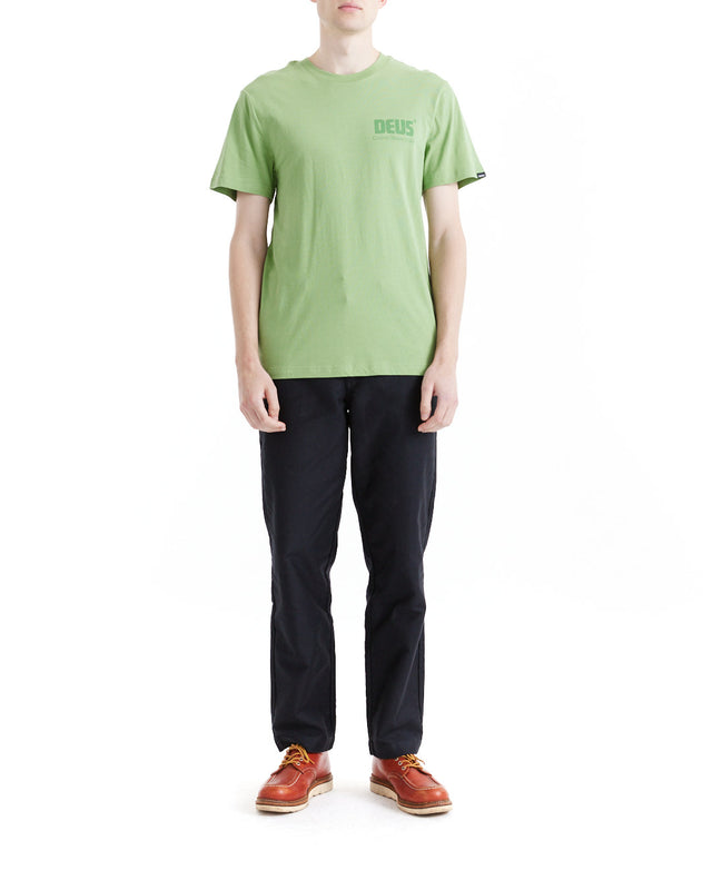 DROP DOWN TEE - TENDRIL GREEN