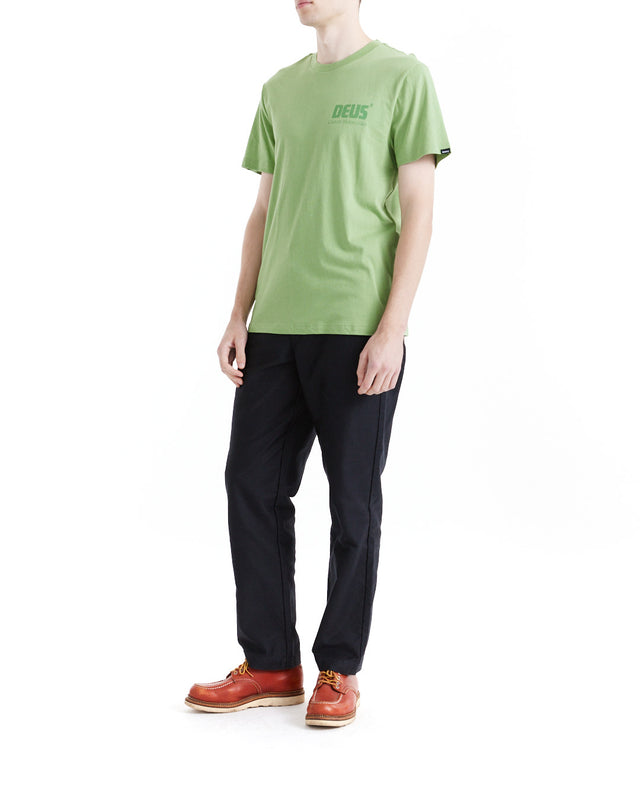 DROP DOWN TEE - TENDRIL GREEN