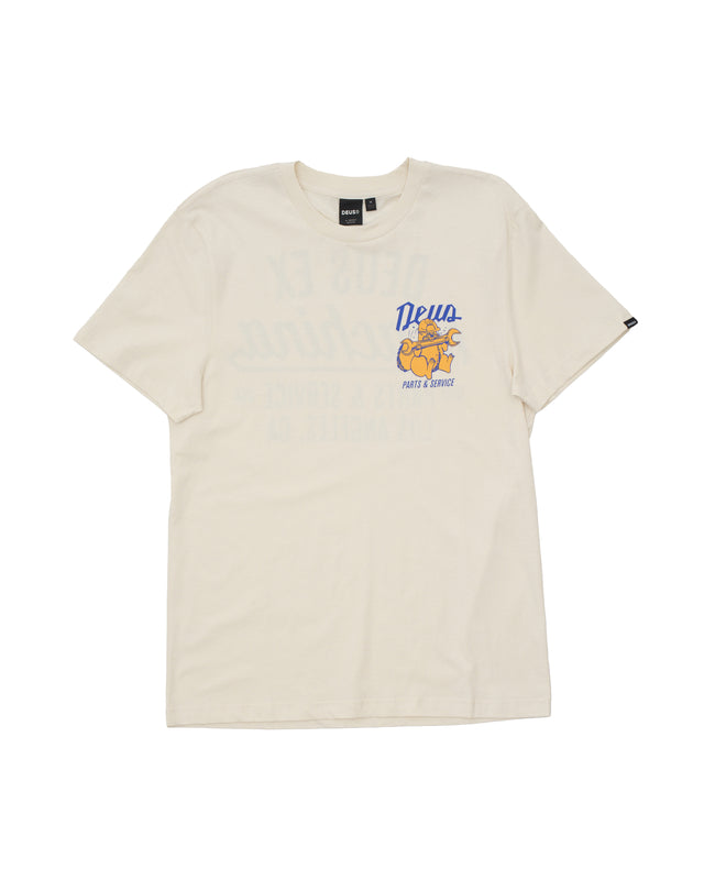 OVERBITE TEE - DIRTY WHITE