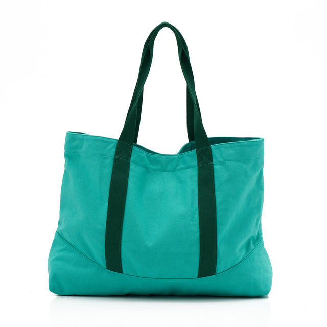 MAZEY TOTE - MARINE GREEN