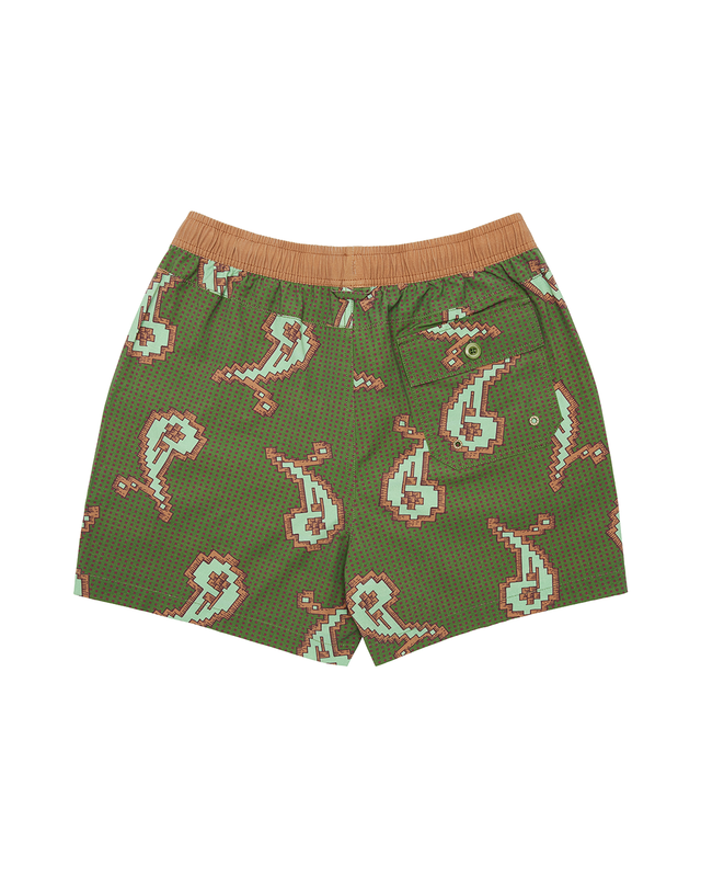 2 BIT BEACH SHORT - GREEN