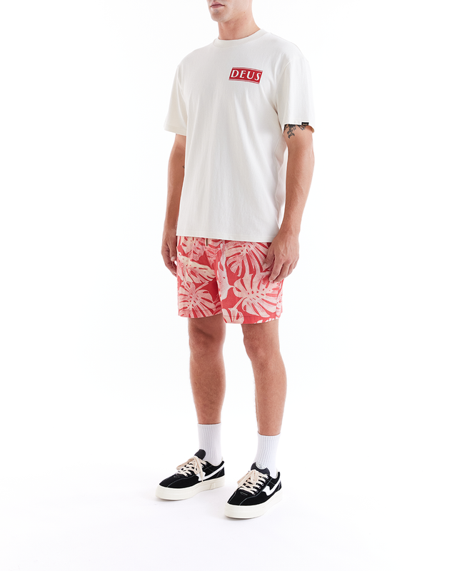 ACE BEACH SHORT - RED