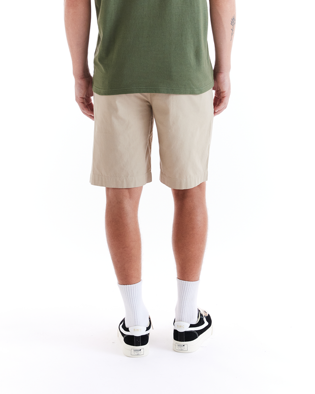 IMPERIAL POPLIN SHORT - SAFARI