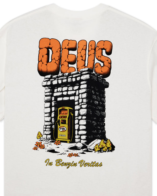 PRIMITIVE FUEL TEE - VINTAGE WHITE
