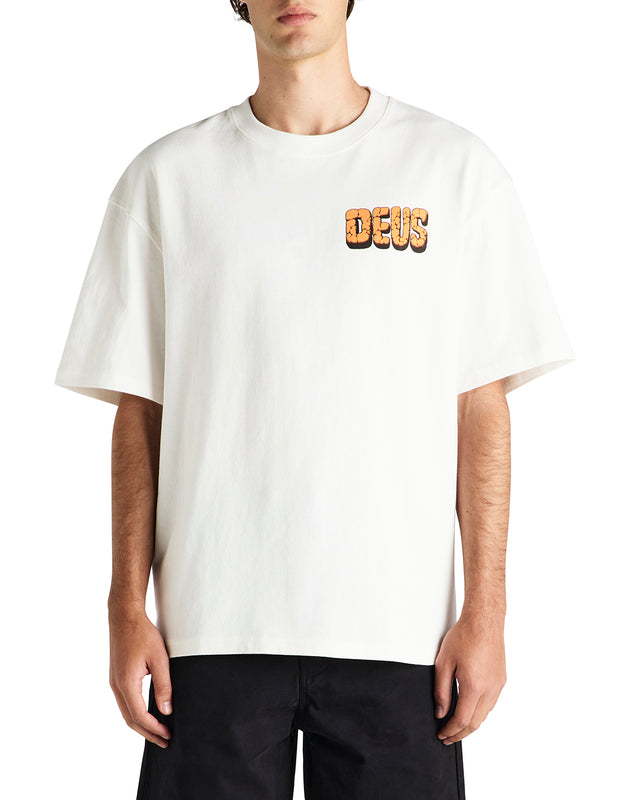 PRIMITIVE FUEL TEE - VINTAGE WHITE