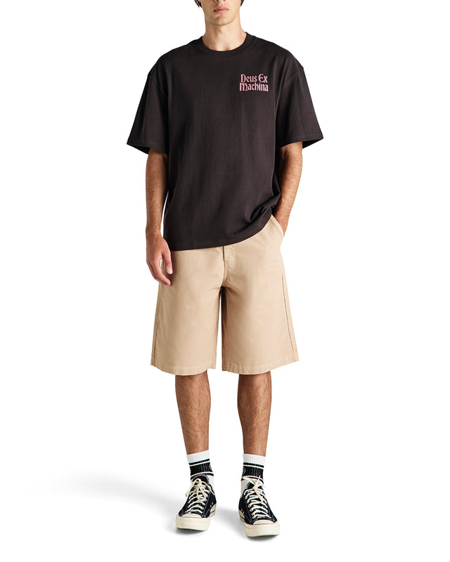 MYCELIUM TEE - ANTHRACITE