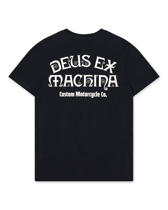 SNAKECHARMER TEE - BLACK