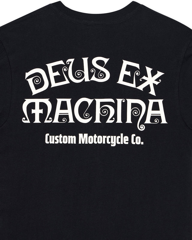 SNAKECHARMER TEE - BLACK