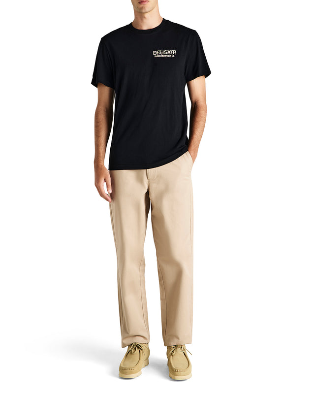 SNAKECHARMER TEE - BLACK