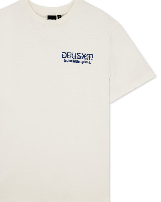 SNAKECHARMER TEE - VINTAGE WHITE