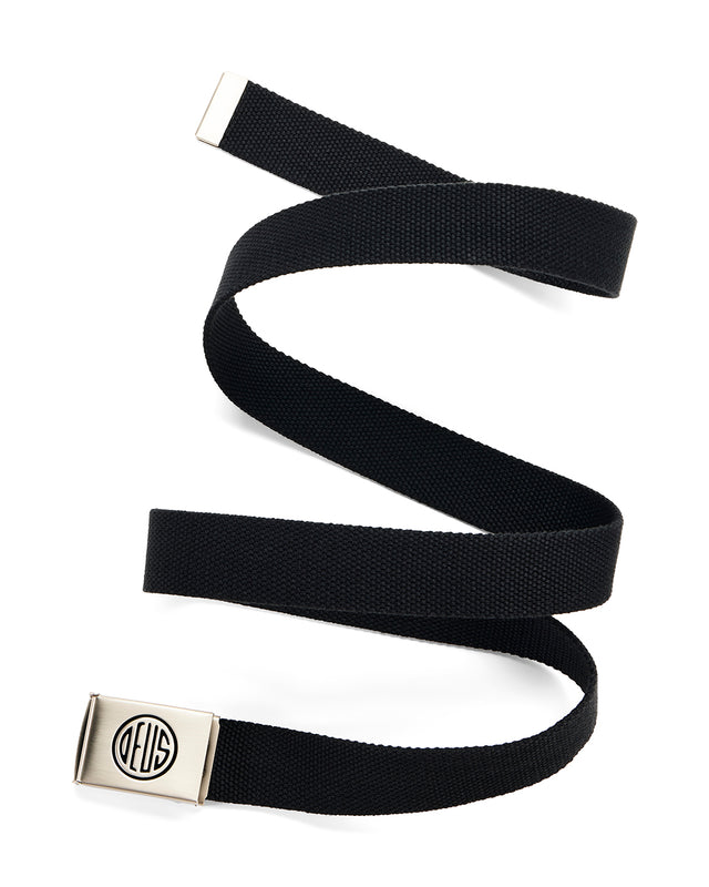 PILL WEB BELT - BLACK