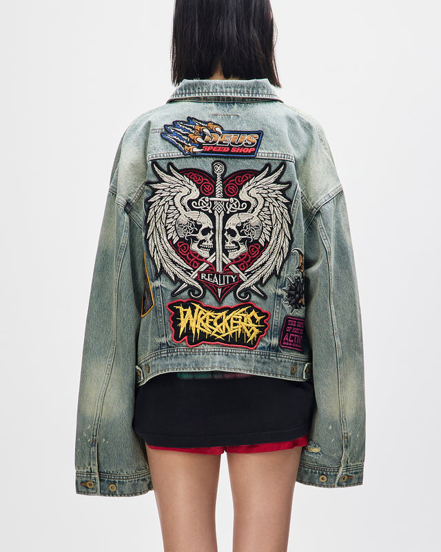 SASAFRAS JACKET - DIRTY DENIM