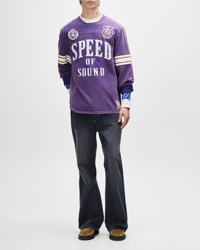 EIGHT TRACK JERSEY - VIOLET INDIGO