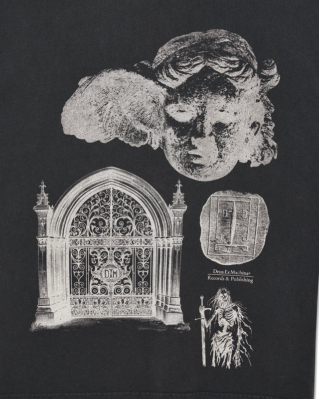 INVOCATION TEE - ANTHRACITE