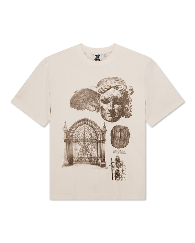 INVOCATION TEE - DIRTY WHITE